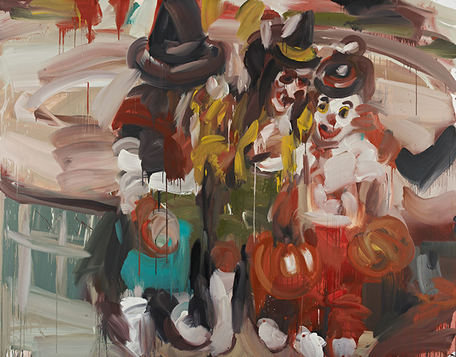 UNTITLED, 2014, Oil and acrylic on linen, 180x230cm_2